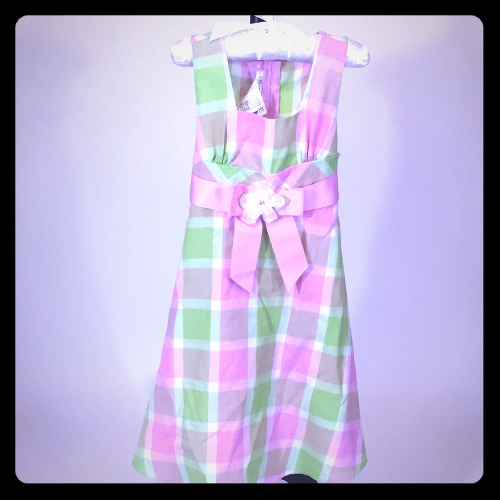 Pink and Green Dress by Bonnie Jean - Easter!!